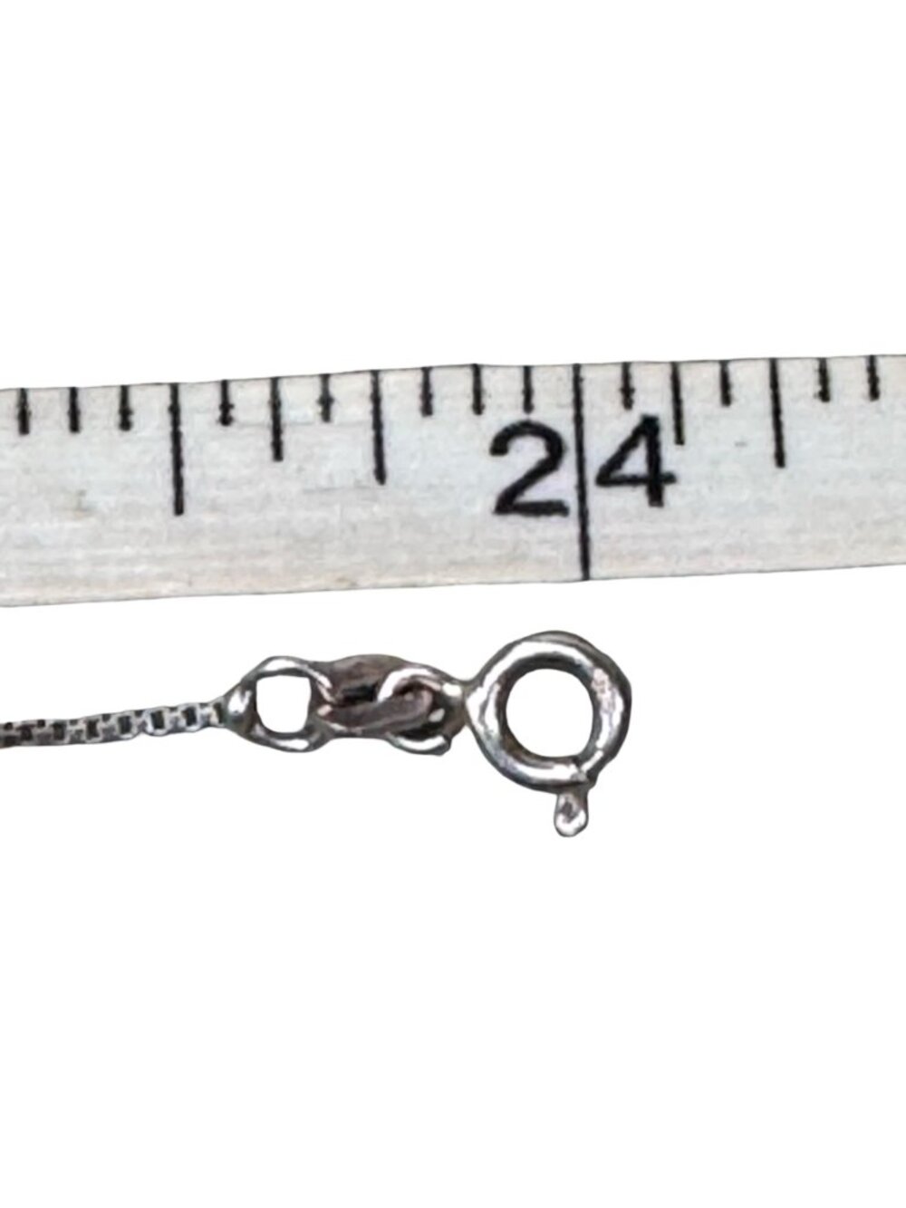 Sterling Silver Elephant Pendant Necklace Black Onyx Box Chain 24" Made In Italy - Picture 5 of 8